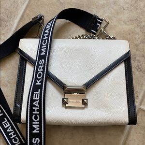 Whitney Large Pebbled Leather Shoulder Bag